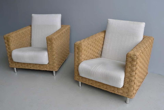 Image 1 of 2 fauteuils Wicky de Didier Gomez pour Ligne Roset