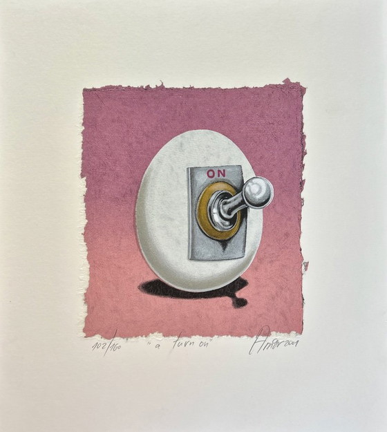 Image 1 of Serigrafía Sharon Amir - Un giro