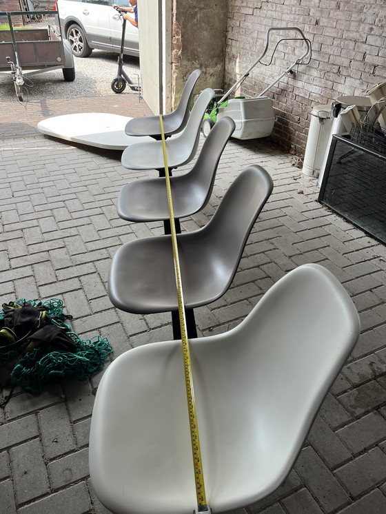 Image 1 of Charles Eames Vitra - 5 buckets on 1 crossbar