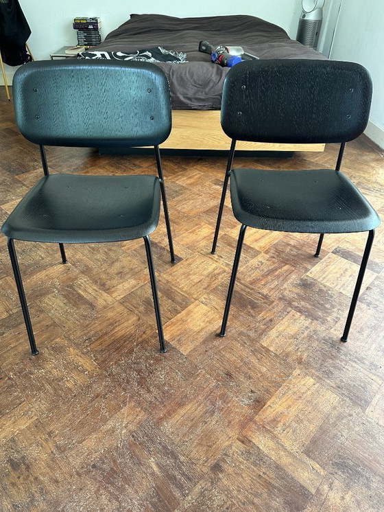 Image 1 of Sedia Hay Soft Edge Legno nero