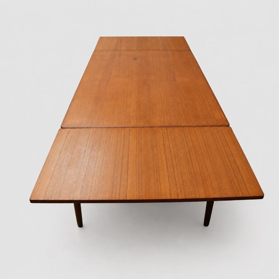 Image 1 of Tavolo da pranzo allungabile vintage in teak – design scandinavo