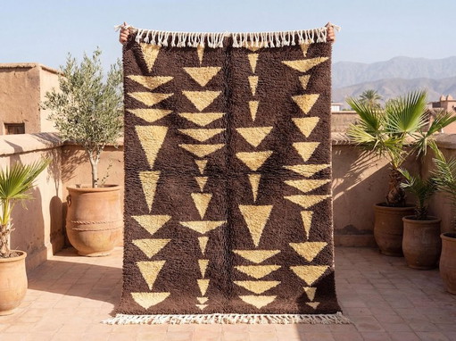Moroccan Berbere Rug 150/250cm – vloerkleden en tapijten, Wool