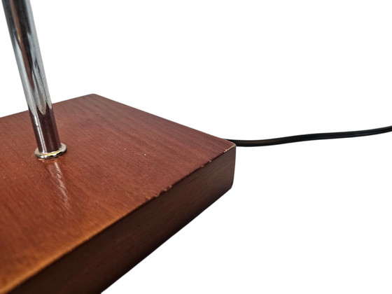 Image 1 of Boxford Holland - Jan des Bouvrie - table lamp - teak - 80's