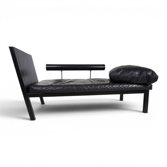 Image 1 of B&B Italia Baisity leren chaise longue/ligbed van Antonio Citterio, 1980