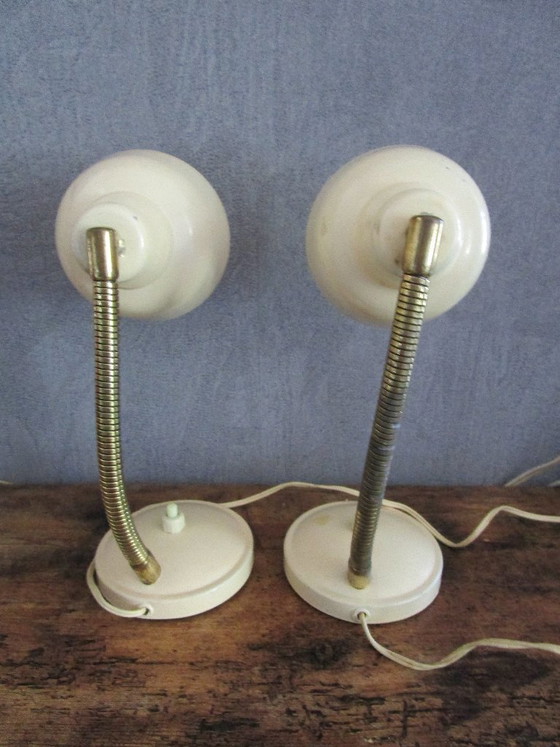Image 1 of Vintage Italian Desk Lamps, 1960s, Set of 2