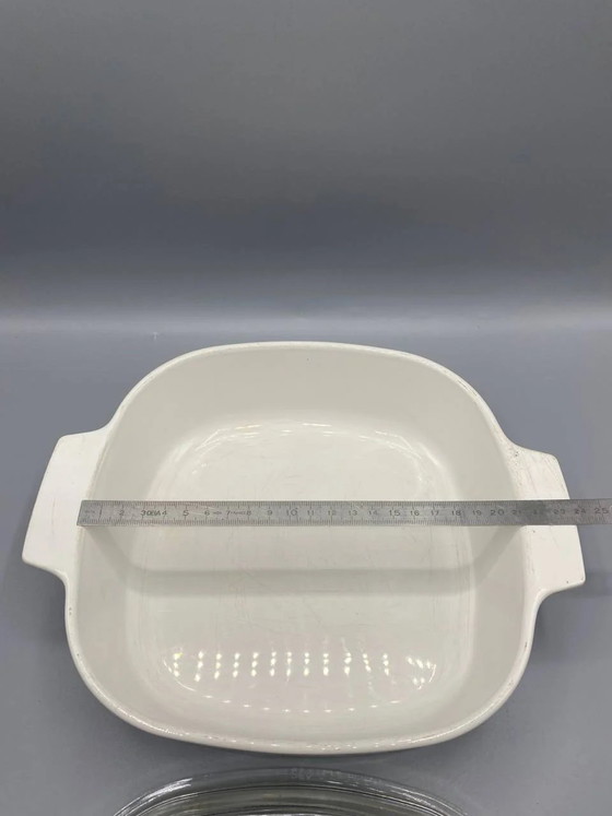 Vintage 1960s-1970s Pyroflam Dish – Glass Casserole with Lid – Crockery (photo 3 of 4)