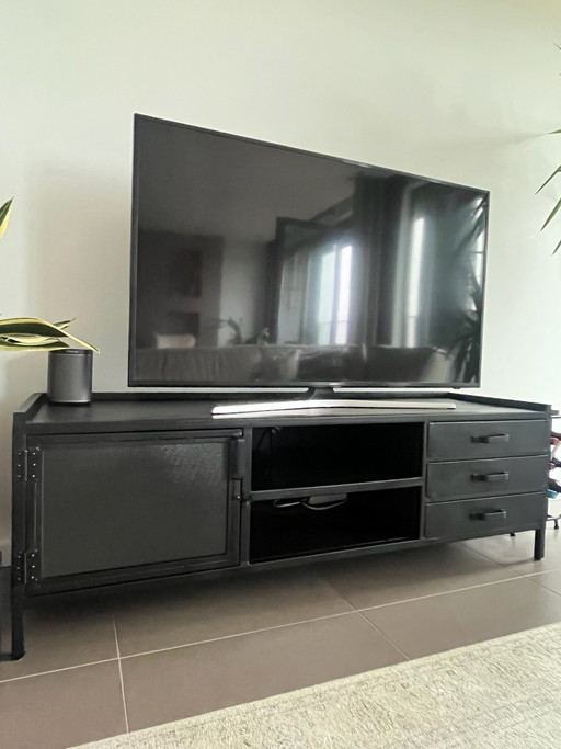 Meuble TV - style industriel - comme neuf