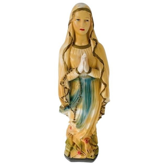 Image 1 of Vintage XL maria statue religious Mary statue