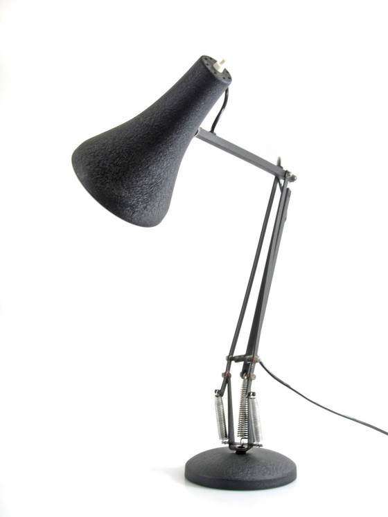 Lampada da scrivania Anglepoise vintage regolabile - Nera con finitura testurizzata rara (photo 3 of 12)