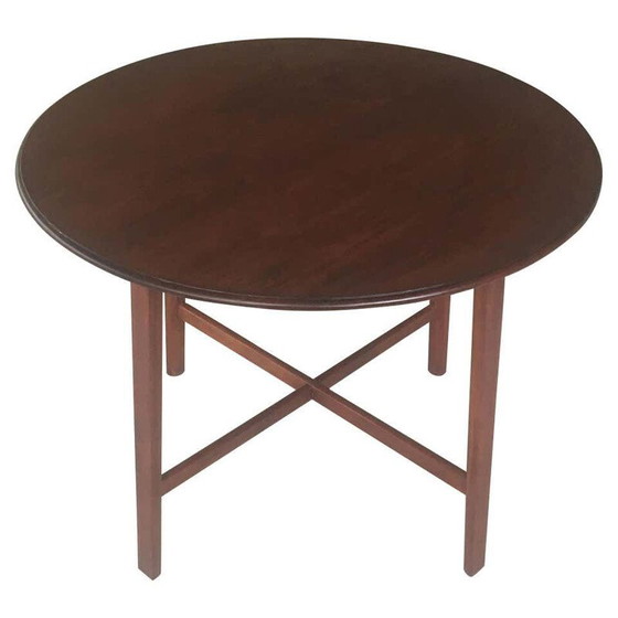 Image 1 of Vintage teak side table by Art Deco, Denmark 1930