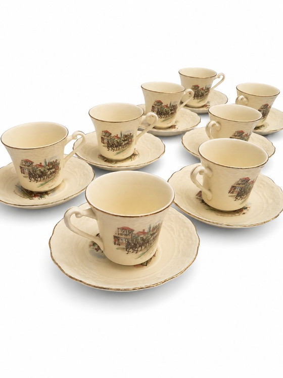 Service CCB Imperial Crown Ivory Stone – « La Diligence » – Vaisselle, Ceramic (photo 6 of 6)