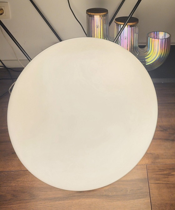 Image 1 of Contemporary Opaline Wit Glazen Globelamp