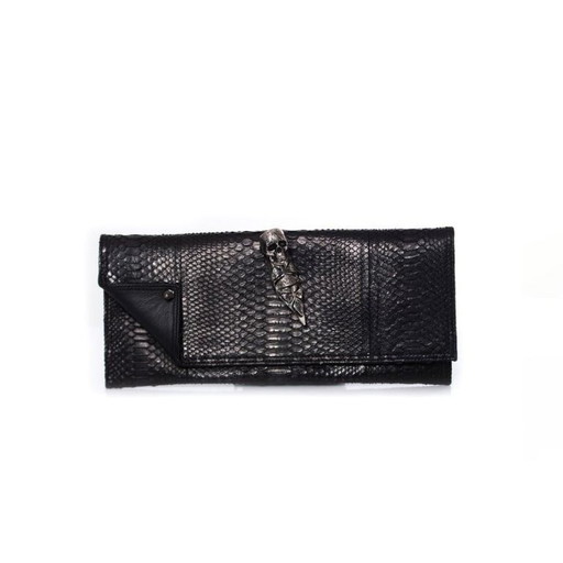Maison Du Posh, Knöchelring-Python-Clutch