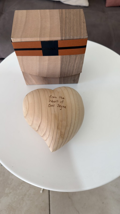 Zegna X Riva 1920 Corazón de Madera – Del Corazón de Oasi Zegna – Edición Limitada con Caja Original