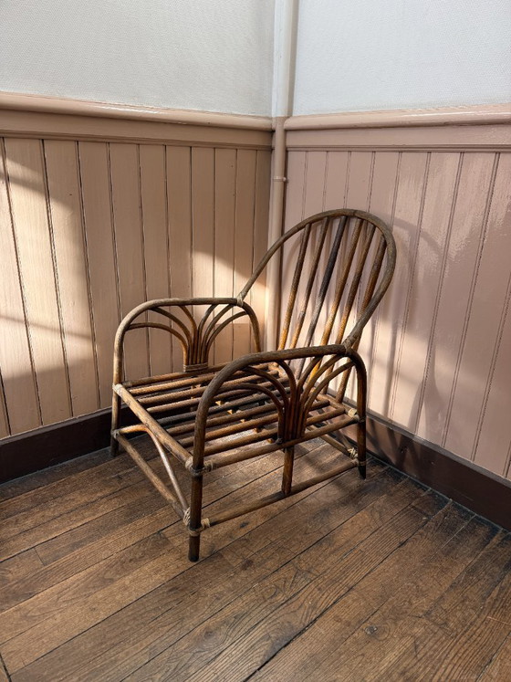 Image 1 of Rotan fauteuil