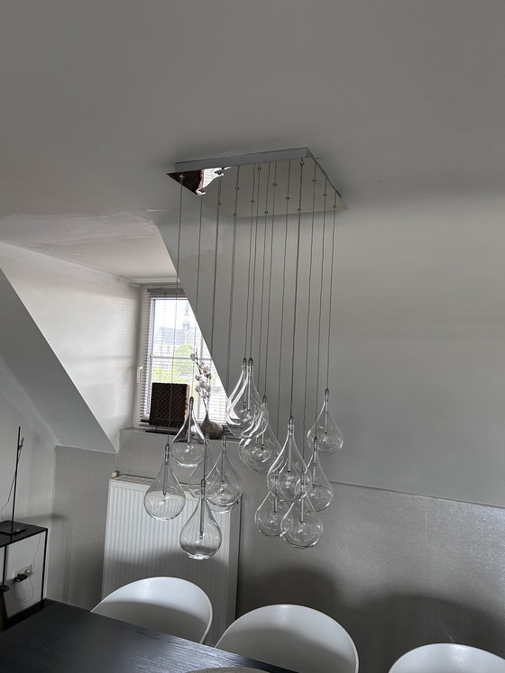 Image 1 of Suspension en verre soufflé Collection Alma Light Drop