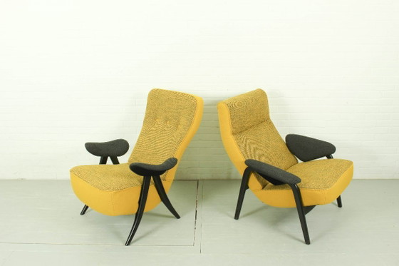 Image 1 of Theo Ruth para las sillas Artifort modelos 107 y 137 en Kvadrat Hallingdal