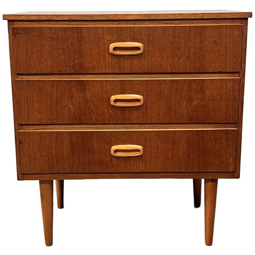 Commode Vintage en Teck, Suède Années 1960