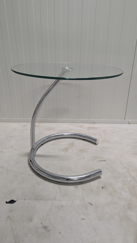 Image 1 of Set of glass side tables
