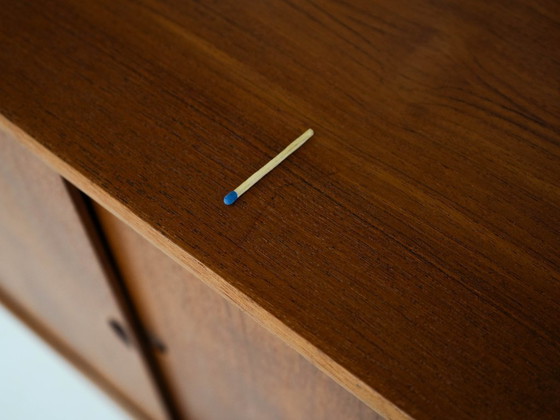 Image 1 of Teakhouten wandrek, Deens design, jaren 60, ontwerper: Poul Cadovius