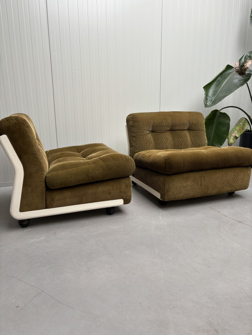 Mario Bellini Amanta, lot de 2 chaises