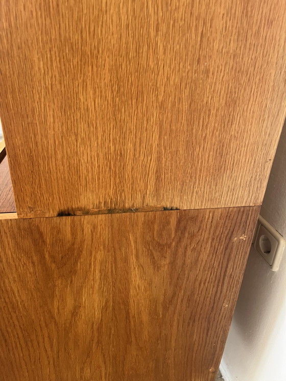 Image 1 of Vintage ladekast van teak en eikenhout