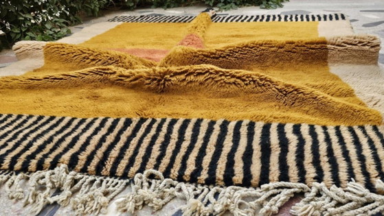 Image 1 of Marokkaans wollen tapijt, Beni ourain, 300x200cm