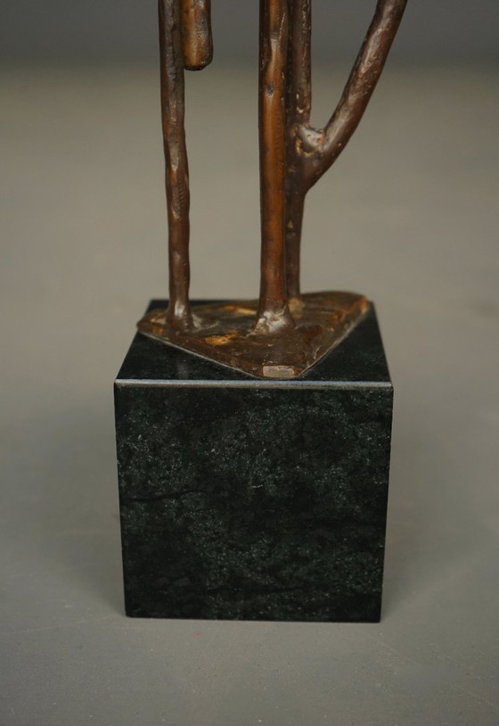 Image 1 of Scultura astratta in bronzo di Jetty Homan, Paesi Bassi, 1972