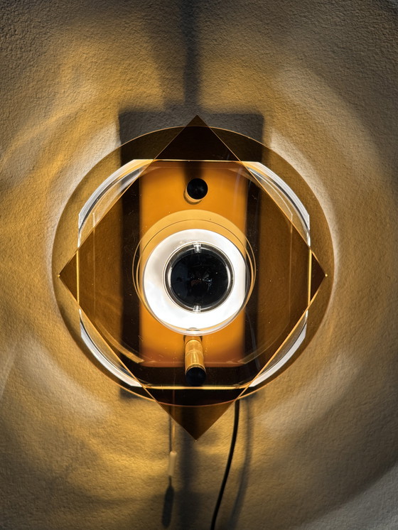 Image 1 of Herda Space Age Wall Lamp 1970s