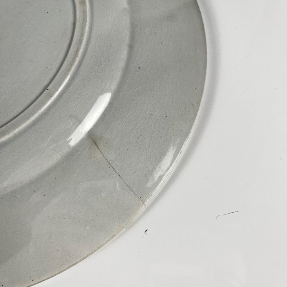 Image 1 of Piatto grande rotondo "Rachel" Moulins des loups & Hamage, terra di ferro