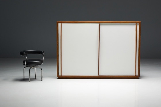 Image 1 of Wardrobe with Integrated Doors by Charlotte Perriand & Atelier Jean Prouvé - 1950s