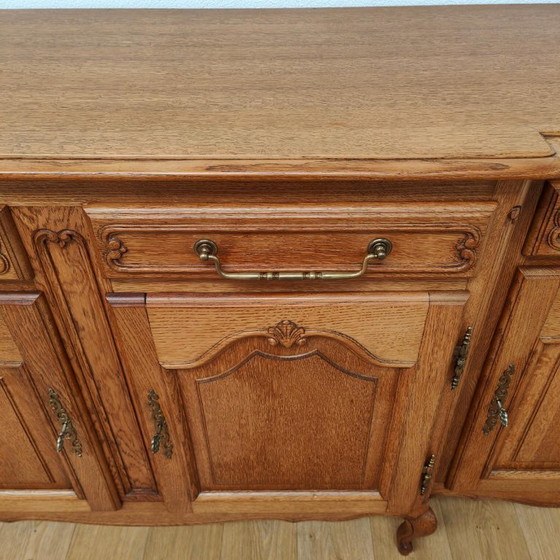 Country Vintage Louis XV Sideboard Wall Cabinet Buffet Cabinet. 504 – Wood (photo 18 of 19)