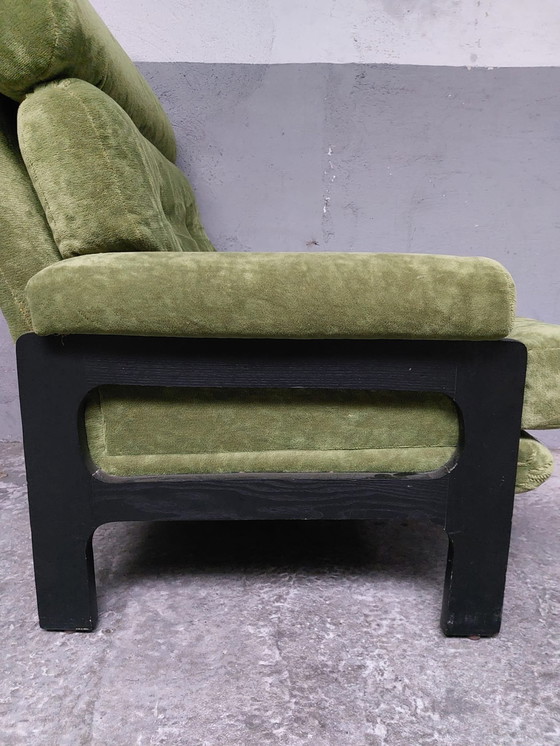 Image 1 of 2 X Mid - Century Green Relax Chairs