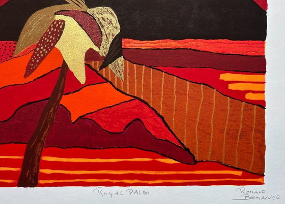 Image 1 of Screen print Ronald Boonacker - Royal Palm
