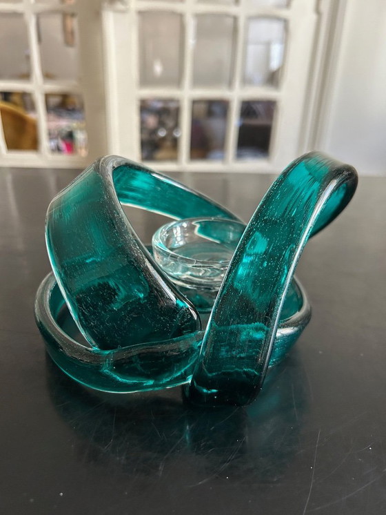 Image 1 of Kerzenhalter aus Glasband