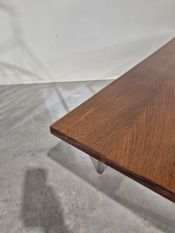 Image 1 of Mesa de centro de mediados de siglo con tapa flotante