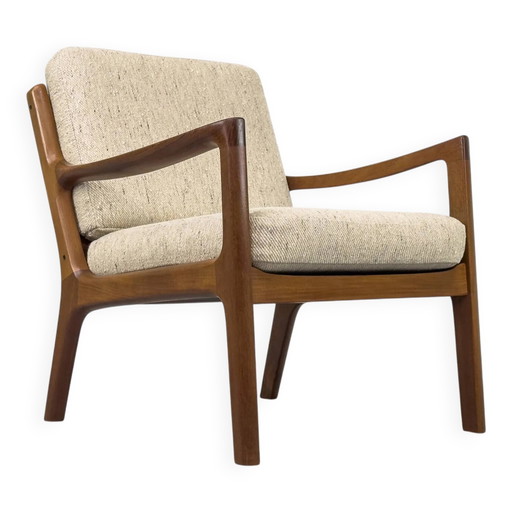Deense Senator Lounge Chair in Teak van Ole Wanscher voor Cado, jaren 60