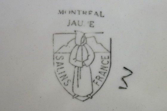 Image 1 of 6 piatti piani Salins, modello vintage Montreal