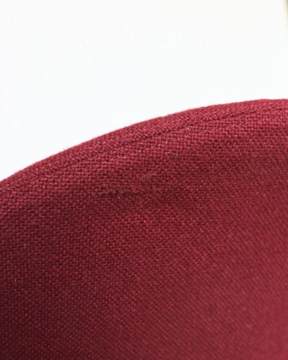 Poltrone Verner Panton Rosso Bordeaux Serie System 1-2-3 – Verpan, Textile, Wool (photo 15 of 15)