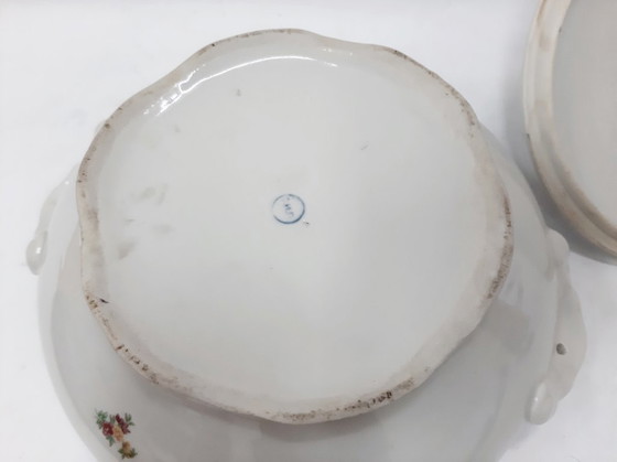 Image 1 of Vintage porcelain soup bowl