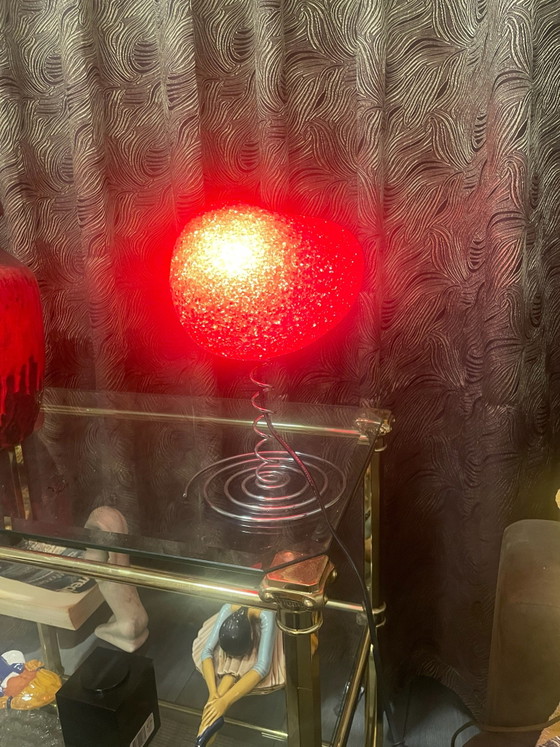 Vintage NFK Pop Art Table Lamp❤️ – Metal, Plastic (photo 3 of 6)