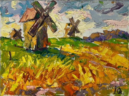 Old Mills in the Field