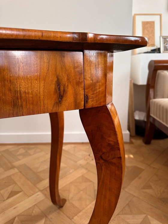 Biedermeier Table – Wood, Brass (photo 5 of 16)