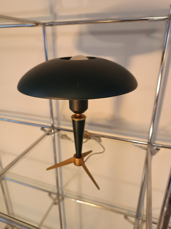 Lampe Vintage Louis Kalff Bijoux – Philips, Metal (photo 6 of 15)