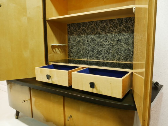 Image 1 of Credenza vintage con bancone bar, anni '50, Germania