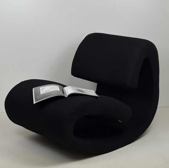 Image 1 of Sedia a dondolo di design tailandese in pietra e acciaio iKling