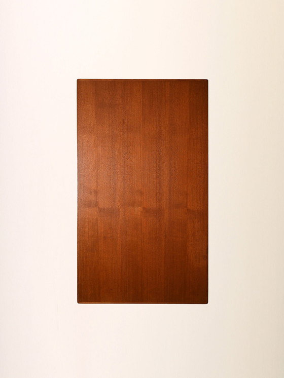 Image 1 of Skandinavischer Vintage-Schreibtisch aus Teakholz mit drei Schubladen