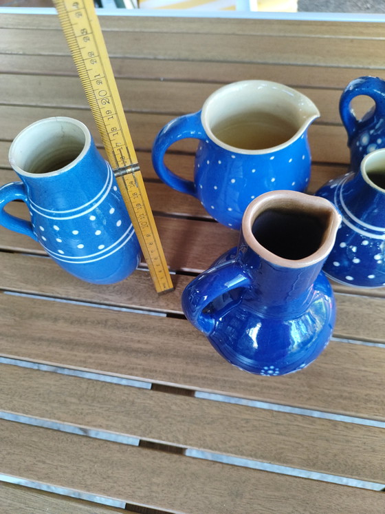 Image 1 of Set "Small Dots" Rustic German Landhaus DDR Retro