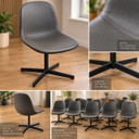 9 Chaises pivotantes design | Chaises de salle à manger | Marron foncé | 39,90 €/pièce