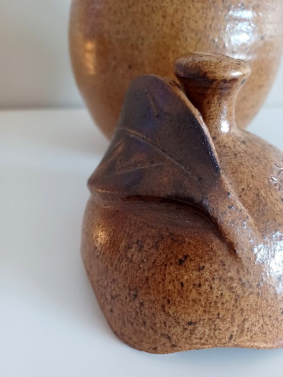 Image 1 of Céramiques vintage tournées à la main par Yves Marian - France années 60-70